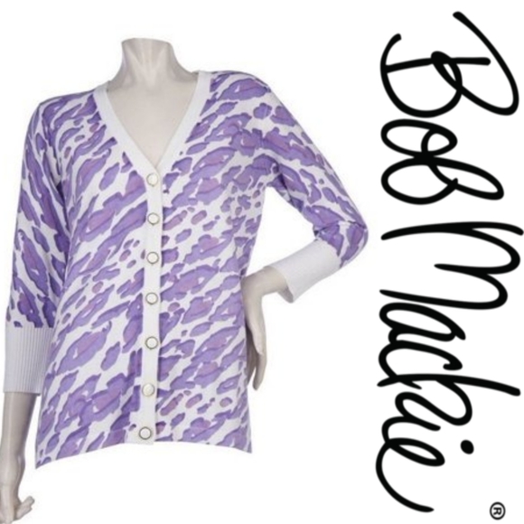 Bob Mackie Sweaters - ⭐ Bob Mackie

Fantasy Leopard Cardigan